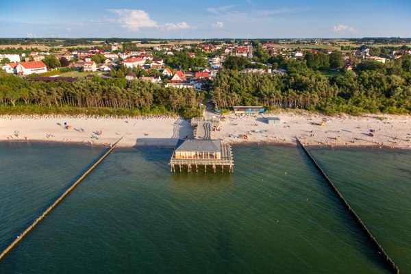 Plaża w Ustroniu Morskim